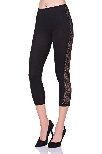 FUTURO FASHION® - Leggings a 3/4 in Cotone con