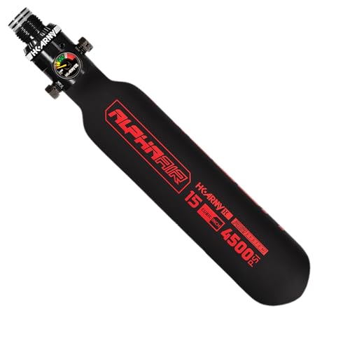 Image of HK Army HPA Paintball Tank - Lightweight Alpha Air Carbon Fiber Compressed Air Tank - 15ci /48ci /68ci /77ci /88ci /99ci - 4500 psi