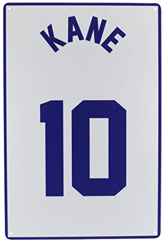 Karmour Accessories Plaque en métal avec inscription « Football Shirts » - Accessoire pour manche, garage, bureau (Harry Kane) Cover