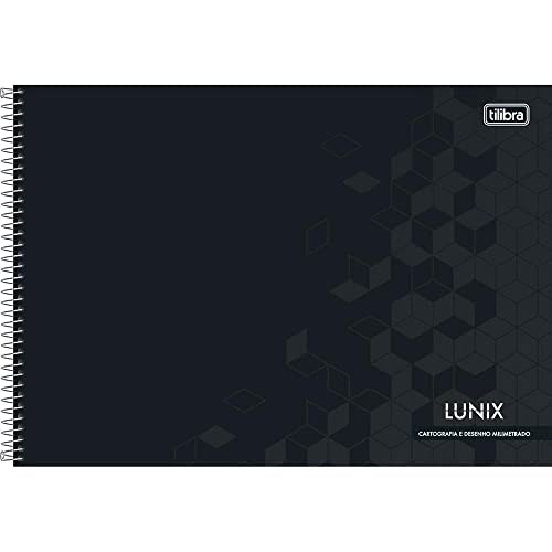Caderno Cartografia C/D 60 Folhas Milimetrado Lunix Tilibra