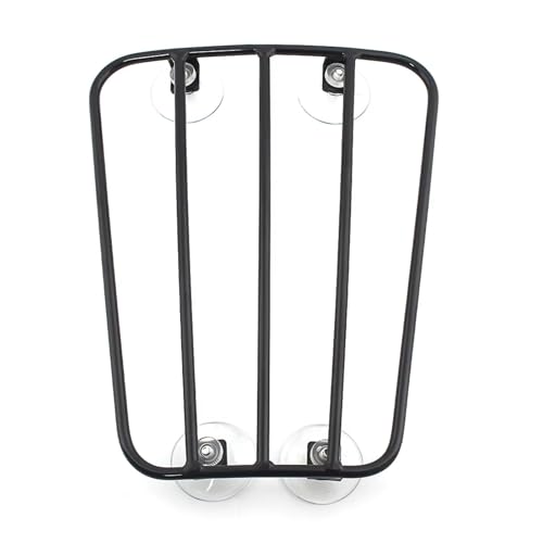 Porte-bagages de réservoir ventouse noir pour Triumph Bonneville et Thruxton