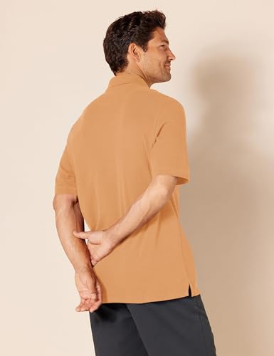 Image of Amazon Essentials Men's Regular-Fit Short Sleeve Cotton Pique Polo Shirt (Available in Big & Tall)