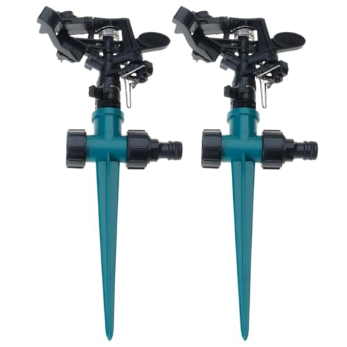 ECVGHD Rociador de plástico para césped para riego de hogar y jardín