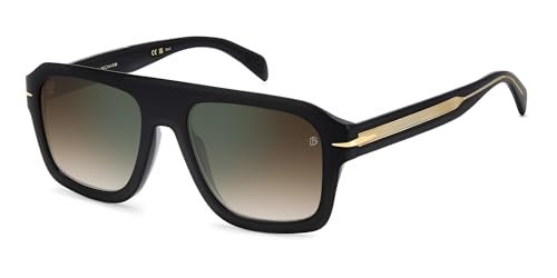 Bild: DAVID BECKHAM Brille DB 7127/S Gr��e 54-19 mm Schwarz Gold/Eye size: 54 - Bridge size: 19 f�r 114,27 EUR (-28%) statt 158,31 EUR bei Amazon