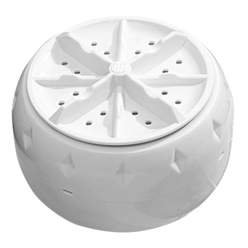 Parliky Lavadora Portátil con Turbina Ultrasónica para Fregadero Mini Lavadora Turbo USB y Duradera para Rv Camping y Familiar