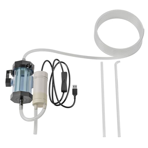 Siphon multifonction USB pour purifier le gravier d'aquarium et l'eau douce - 2