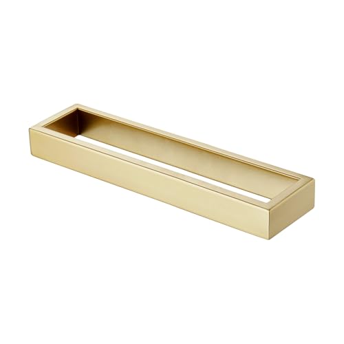 Image of KOKOSIRI Towel Bar Brushed Gold Hand Towel Holder 12 Inch Kitchen Towel Hanger Rack Stainless Steel Bathroom Hardware Wall Mounted, 1 Pack B4008BG-L12