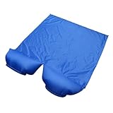 ERINGOGO 4 Piezas Colchoneta Inflable Portátil para Camping Doble con Almohada Resistente al Agua Incluye Clavijas Reutilizables Plegable y Fácil de Transportar para Playa y Viaje