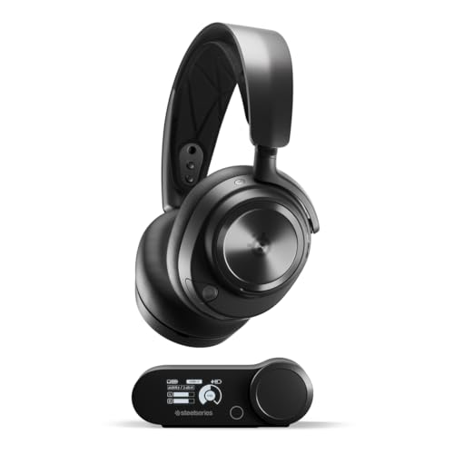 Image of NEW SteelSeries Arctis Nova Pro Wireless PlayStation Multi-System Gaming Headset - Premium Hi-Fi Drivers - Active Noise Cancellation - Infinity Power System - ClearCast Mic - PC, PS5, PS4