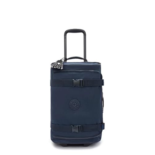 Sac de voyage à roulettes Kipling Aviana bleu bagage à main anti stress