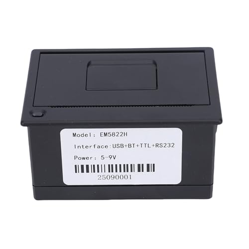 Image of Fafeicy Embedded Thermal Receipt Printer 58mm Print Width Serial Port Printer Module Serial Interface Module Communication with Multiple Interfaces U