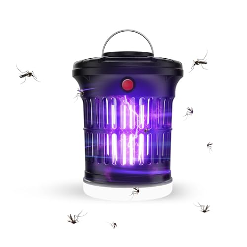 Bug Zapper Mosquito Zapper Outdoor,30W Mosquito Killer Outdoor IPX4 Waterproof, High Powered 4200V Electric Mosquito Zapper, with LED Light,Fly Trap for Home Garden Patio