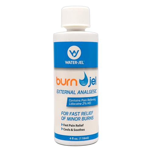 Water Jel Burn Jel Minor Burn Relief Gel Squeeze Bottle 4 oz