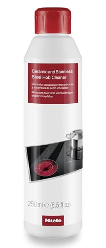 Miele Original Ceramic and Stainless Steel Cleaner, Fine-Crystal Cleaning Product for Removing Grease, Residues and Water Marks, 8.5 fl oz