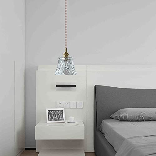 Lámpara colgante minimalista de cristal labrado con alta transmisión de luz 4