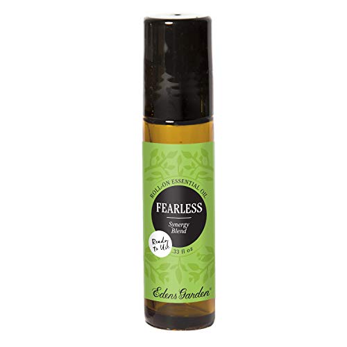 Edens Garden Fearless Essential Oil Synergy Blend, 100% Pure Therapeutic Grade (Undiluted Natural/ Homeopathic Aromatherapy Scented Essential Oil Blends) 10 ml Roll-On