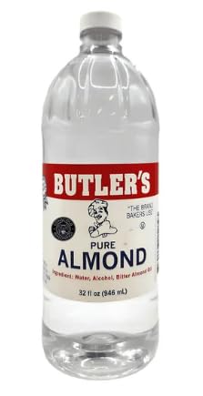 Butler's Best Pure Almond Extract 32 oz. Plastic Bottle by Litchfield Farms
