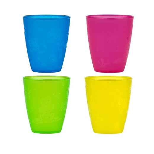 Lote de 4 vasitos para bebé Nuby (300 ml, a partir de 12 meses)