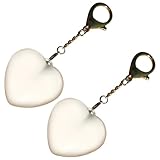 LED Handbag Light, 2Pcs Purse Light with Automatic Sensor, Heart Shape Bag, Rechargeable Pocket for Purse Women Ladies Girls Gifts