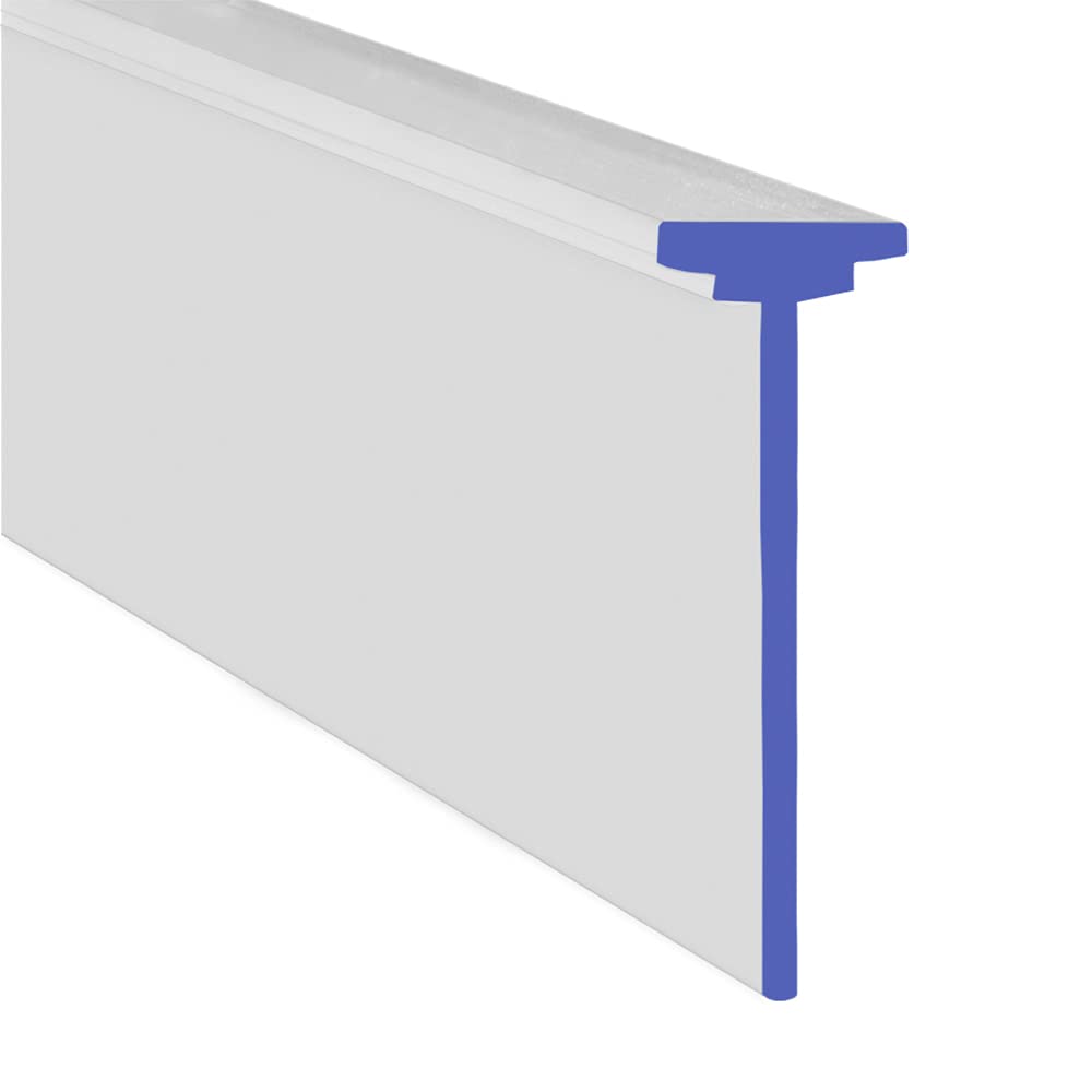 Soft Flexible Rubber Shower Seal | for Bi Folding Doors & Shower Screens | Fits Into Channel | BIF069 (1 Metre)