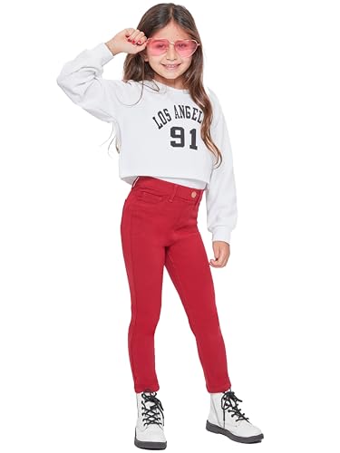 YMI Toddler Girl Hyperstretch Pull on Skinny Jean4