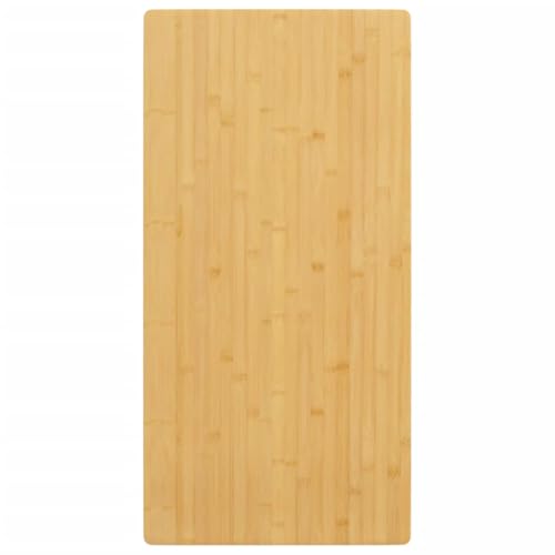 Image of Bamboo Desk Table Top, Universal Solid One-Piece Table Top Suitable for Coffee Tables, Side Tables, Bar Tables, Telephone Tables, Console Tables, 15.7 inchx31.5 inchx1 inch,-370