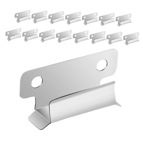 Zerodeko 16pcs Printer Glass Holder Clamps for Heated Bed Compatible with Easy to Use Clips for Printing