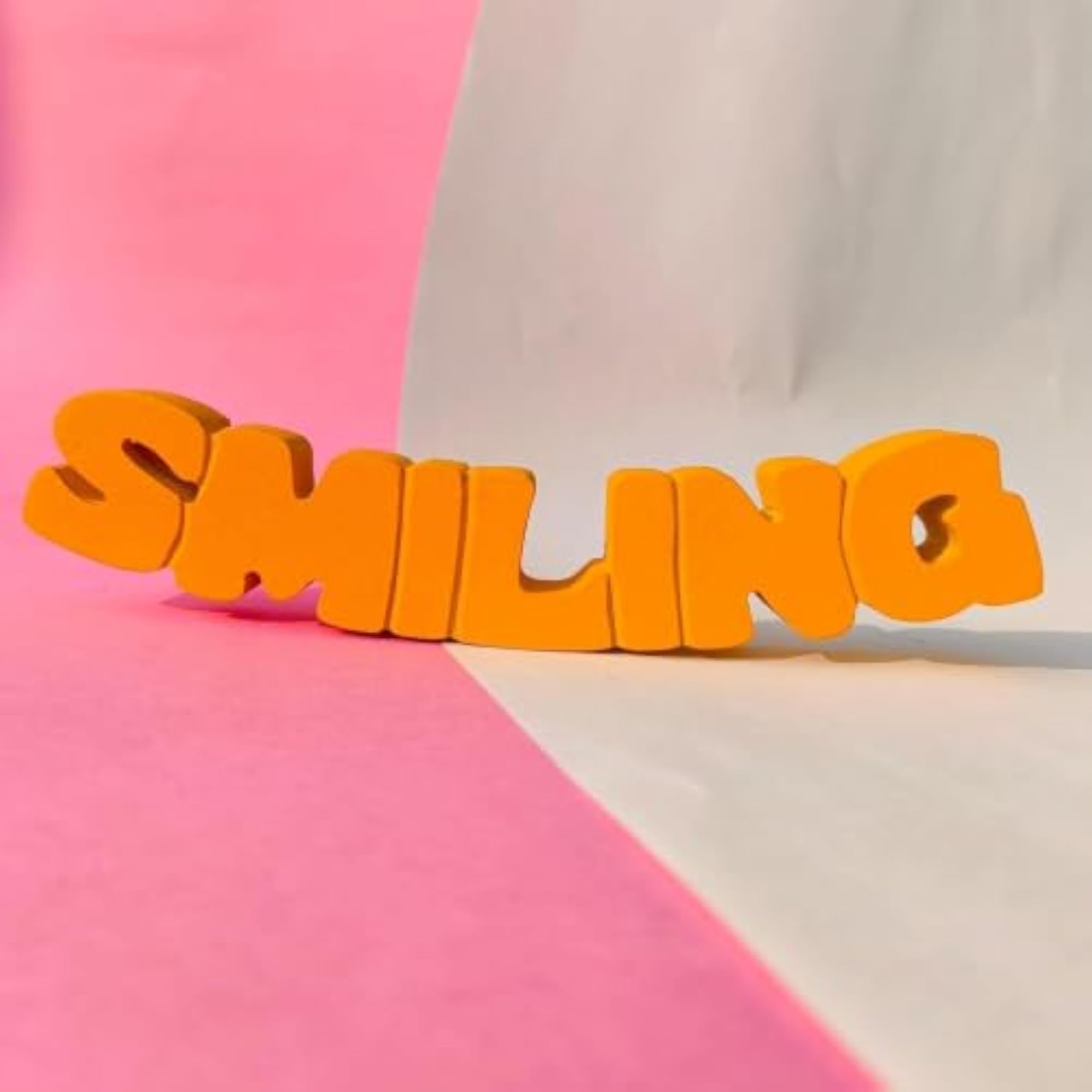 Fancy Decoration Showpiece, Smiling Orange