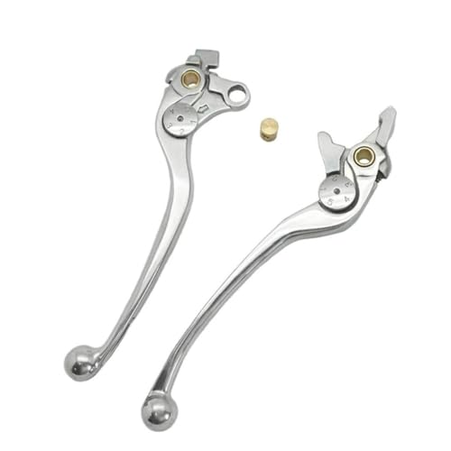 Leviers de frein et d'embrayage pour moto Suzuki GSX1300R Bandit 1250 argent