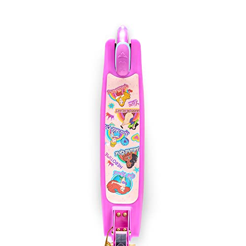 Image of Jetson Character Kids Kick Scooter, LED Lights on Stem & Light-Up Wheels, Lightweight Frame, Height-Adjustable Handlebar, Lean-to-Steer System, Easy-Fold Mechanism