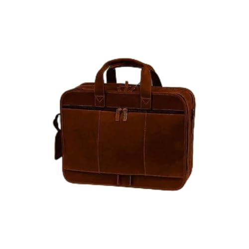 Executive Computer Briefcase Rustic