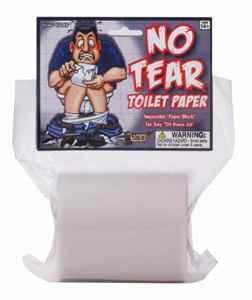 No Tear Toilet Paper Novelty Item No Tear Toilet Paper Novelty Item