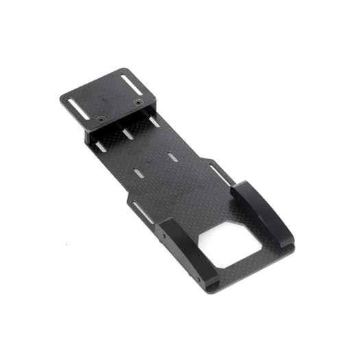Plateau de batterie carbone Axial SCX10 II pour franchir les obstacles en session outdoor