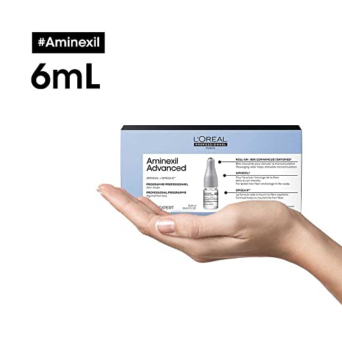 L'Oréal Professionnel Ampola Antiqueda Serie Expert Aminexil, Redução da queda para um cabelo mais