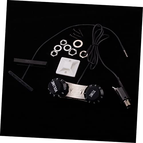 SUPVOX Botões De Guitarra Elétrica Captador De Violino Elétrico Captador De Violino Com Botão De Vol