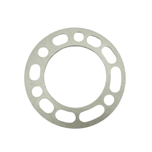 Entretoise hubcentrique de précision en alliage d'aluminium argent