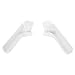 B&B Moulders 4 RV Rain Gutter Spout Long Version Left and Right White