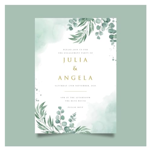 Tarjetas de invitación boda personalizadas para guardar la fecha de vuestro amor con estilo 7