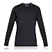 Produktbild Under Armour Fitted ColdGear Crew, warmes Funktionsshirt für Männer, leichtes Longsleeve mit enganliegender Passform Herren, Schwarz (Black / Steel) , XL