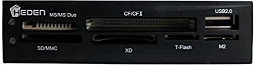Heden LECMEM35A3 Lecteur de Carte mémoire Interne Beige, Noir