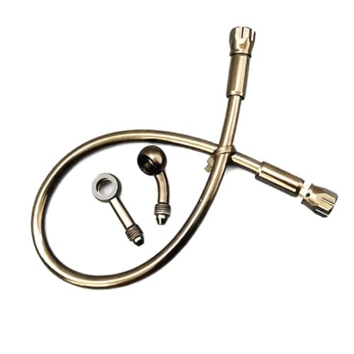 Flexible frein hydraulique moto tressé AN3 3000mm évite la torsion du câble