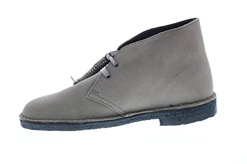 Image of Clarks Desert Boot Grey Suede /Black 13 M