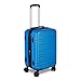 Amazon Basics 21" Hardside Carry-On Luggage with Expandable Space, Scratch-Resistant Surface, Telescoping Handle, Four Multi-directional Wheels, Light Blue