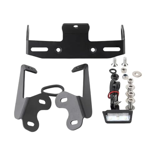 Support plaque d'immatriculation moto LED étanche et robuste MT09 - 6