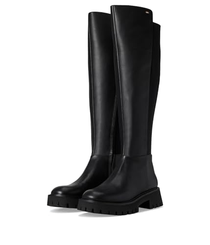 Michael Kors Womens Asher Boots Black 5.5 Medium