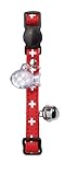 hunter swiss leine rot Stylisches Katzenhalsband mit pflegeleichtem Kunstleder