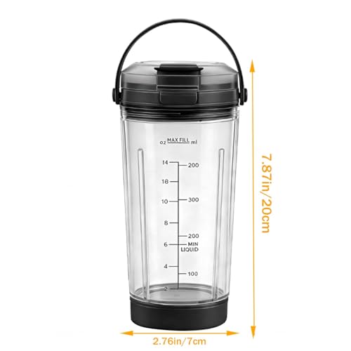 Vaso de repuesto 18oz para licuadora portátil Ninja Blast miniatura 2