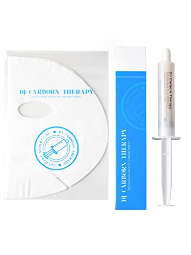 Carboxy CO2 Therapy: Face & Neck Gel Mask; All Skin Type; Pore Cleansing & Tightening Mask (5 Applications)