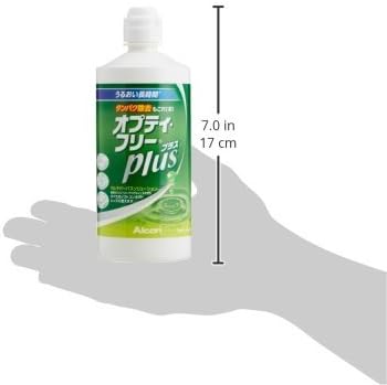Opti-Free Plus W Pack 12.2 fl oz 360 ml x 2 Bottles with Lens Case 4 Boxes