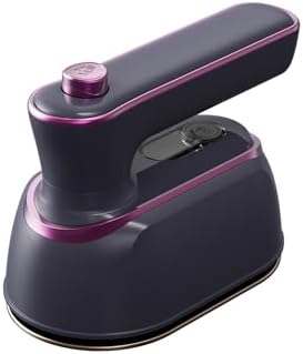 Portable Mini Travel Steamer - Handheld Clothes Iron with Foldable Design, Quick Touch-Ups for Garments, Travel Essential, Compact & Lightweight (Green)